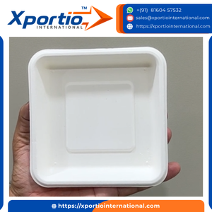 Assiettes en bagasse 1D de qualité supérieure, résistantes à l'huile, écologiques, de qualité alimentaire, certifiées ISO, pour la restauration en gros et les événements. - Product Image 2