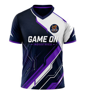 Camiseta de Fútbol Personalizada 2026, Transpirable, de Secado Rápido, con Logotipo Bordado, Manga Corta, Sublimación, Transferencia Térmica, Nuevo Diseño - Product Image 2
