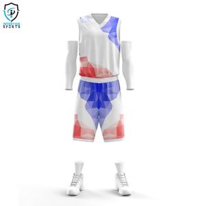 เสื้อบาสเก็ตบอลสำหรับผู้ชาย,เครื่องแบบบาสเก็ตบอลแบบสั่งทำ - Product Image 3