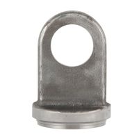 Fabricante Chino de Piezas CNC Personalizadas: Extremo de Varilla de Acero al Carbono 1045 Forjado y Mecanizado por CNC para Cilindros Hidráulicos