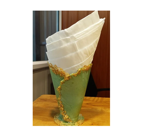 Epoxy Resin <b>Tissue</b> Holder Box Custom Creative Multi-Functional Beaded Design Resin <b>Tissue</b> <b>Paper</b> Boxes - Product Image 6