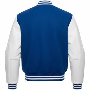 Blousons de baseball pour hommes de haute qualité, style streetwear personnalisé, pour le printemps et l'automne, décontractés, avec appliqué lettres et design color block - Product Image 3