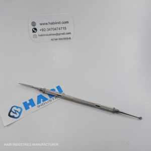 Herramienta de Uñas de Acero Inoxidable HABI INDUSTRIES, Cuchilla Curva de Doble Punta, Abertura de Mandíbula Ancha, Profesional para el Cuidado de los Dedos y Manicura - Product Image 4
