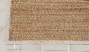 Alfombra de Yute Trenzada a Mano Estilo Boho Chic, Alfombra de Fibra Natural para Decoración Rústica del Hogar - Product Image 6