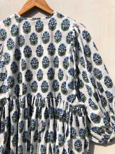 Vestido de Noche con Cuello en V para Mujer, 100% Algodón, Estampado Floral, Secado Rápido, Ropa de Dormir de Verano, Suave, Talla XL, para Fiestas de Primavera, Dama de Honor, Venta al por Mayor - Product Image 2