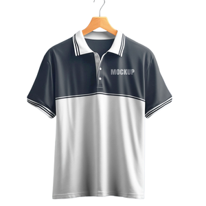 Camiseta Polo de Manga Corta de Algodón Piqué con Ribete en Contraste, Personalizable con Bordado y Serigrafía, Uniforme Corporativo, Venta al Por Mayor - Product Image 4