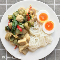 Songkran Festival Konjac Ramen Instant Noodles Ready to Eat Retort Fried Bagged Gluten-Free Low-Carb 100g