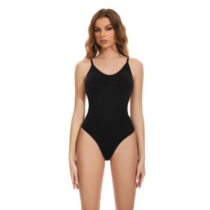 Nouveau justaucorps une pièce sans dos pour femme, respirant, amincissant, sans coutures, idéal pour l'été et le sport - Product Image 5