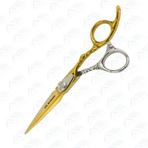 กรรไกรช่างตัดผมสแตนเลสคมเครื่องมือความงามเครื่องมือดูแลความงามกรรไกรตัดตรงขอบแบบมืออาชีพ - Product Image 2