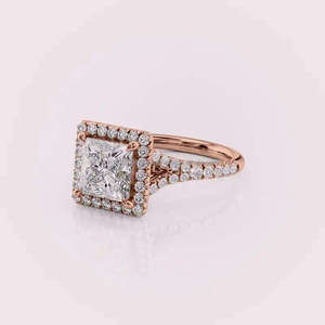 Direct Factory Supply Moissanite Engagement Ring Luxury Jewelry Style Engagement Party Romantic Gift Giving Available For Sale - Product Image 5