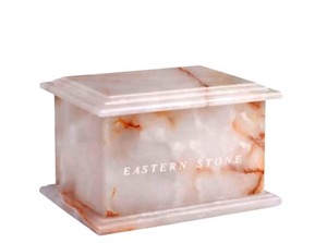 Urne funéraire artisanale en onyx poli pour adulte, écologique, pour cendres, urne commémorative de luxe personnalisée pour restes humains, vente en gros - Product Image 4