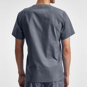 Straight Leg Stretchable Waist Scrub Suits For <b>Doctors</b> And Nurses Unisex Scrub <b>Set</b> Medical Scrubs Uniforms - Product Image 4