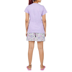 Conjuntos de Dos Piezas para Mujer, Shorts y Camiseta, Ideales para Atuendos de Verano, Ropa Deportiva Informal, Conjuntos de Ropa de Algodón para Mujer - Product Image 4