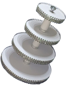 <b>Cake</b> <b>Stand</b> With Decoratives Kitchen ware Three and Two Tier with <b>Stand</b> - Product Image 6
