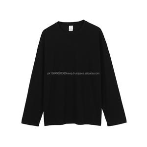 Camisetas al por Mayor, Lisas, Personalizadas con Impresión, Bordado, Relieve, Gráficos, de Manga Larga, Talla Grande, Unisex - Product Image 3