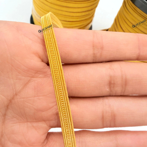 Cordón de alambre trenzado de oro para uniformes, encaje ceremonial al por mayor - Product Image 1