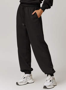 Conjunto de Sudadera con Capucha y Pantalones Deportivos para Mujer, Diseño Único y Elegante, Corte Holgado, 2 Piezas, OEM ODM - Product Image 5