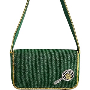 Nouveauté : Sacs à main de créateur en perles pour femmes, pochettes en perles de rocaille, sacs personnalisables avec logo, élégants pour mariée - Product Image 6