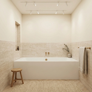 Baignoire à encastrement monobloc avec jupe de protection - FW-A-6630L22 - Moderne, compacte, fonctionnelle, luxueuse, contemporaine OEM/ODM - Product Image 5