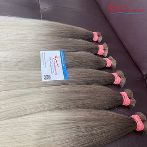 Prix usine Ombre Bleach Color Cheveux droits en vrac 100% Extensions de cheveux humains vietnamiens de haute qualité sans enchevêtrement grand stock - Product Image 4