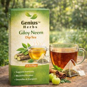 Giloy Neem Dip Tea Bags Natural <b>Wellness</b> Solution Bulk Quantity Wholesale For Private Brand Owners Daily Usage - Product Image 2