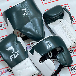 Ensemble d'entraînement et de sparring Fly neuf, sur mesure, en cuir professionnel, dernier modèle, ensemble de boxe Fly super confortable, ensemble de kickboxing Fly - Product Image 5