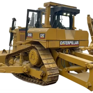 Bulldozer Hidráulico Usado CATT D9R con Motor Cummins de 242KW, Capacidad de Empuje de 16.6m, Motor a Bajo Precio, Maquinaria de Construcción - Product Image 1