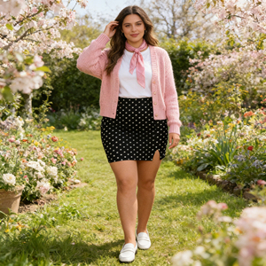 Oferta Especial: Minifalda Elegante Temu 2026 con Abertura Lateral y Diseño en Línea A para Uso Diario, Fiestas y Vacaciones para Mujer - Product Image 4
