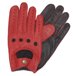 Gants de sport classiques unisexes en cuir véritable haut de gamme, tactiles, thermiques, écologiques, respirants, doux et antidérapants en soie - Product Image 4