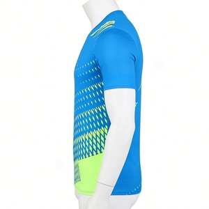 เสื้อยืดกีฬาวิ่งมาราธอนคุณภาพสูงราคาถูก แห้งเร็ว สกรีนโลโก้ได้ตามต้องการ เสื้อยืดโพลีเอสเตอร์ 100% แบบซับลิเมชั่น ขายส่ง - Product Image 5