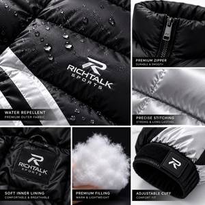 New Style <b>Men</b> <b>Hooded</b> <b>Puffer</b> <b>Jacket</b> Soft Warm Fabric Comfortable Durable Material Breathable Eco-Friendly For <b>Men</b> - Product Image 6