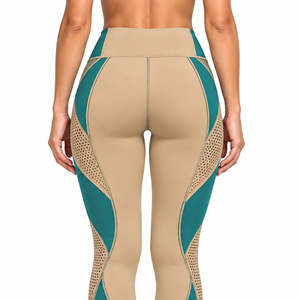 Leggings de Yoga Personalizados para Mujer, Cintura Alta, Pantalones Deportivos para Gimnasio, Ropa Deportiva Elástica, Proveedor Mayorista OEM para Entrenamiento - Product Image 4