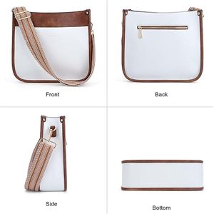 Sacs fourre-tout bandoulière de créateur pour femmes en cuir véritable, sacs à main tendance, souples et élégants pour usage quotidien, vente en gros, personnalisables 2026 - Product Image 4