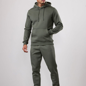 Ensemble de sweat-shirts personnalisés pour hommes, chauds pour l'automne et l'hiver, vêtements de sport décontractés avec logo imprimé - Product Image 1