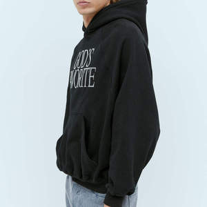 Sweat-shirts à capuche pour hommes en coton épais, couleur personnalisée, avec strass, manches longues, séchage rapide - Product Image 3