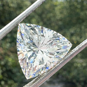 Diamant rare cultivé en laboratoire, véritable, 1.00 / 2.00 / 3.00 CT, taille triangle, couleur D, pureté VVS2, pierre brute polie à la main, certifié IGI - Product Image 2