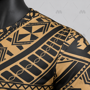 Camiseta Personalizada de Talla Grande para Hombre con Estampado de la Bandera de Chuuk, Cuello Redondo, Manga Corta, Tejida, Transpirable, de Secado Rápido, Poliéster y Elastano, Informal - Product Image 5