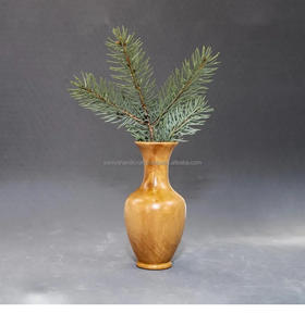 Jarrón de madera pequeño hecho a mano, técnica de pulido de Color de madera Natural para regalo decorativo para el hogar, caja de artesanías - Product Image 6