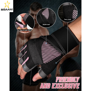 Guantes Deportivos Transpirables, Antideslizantes, para Levantamiento de Pesas, para Hombres y Mujeres, Agarre Superior y Protección de Palmas para Levantamiento de Pesas - Product Image 2