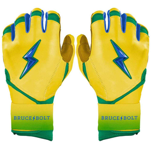 ถุงมือตีเบสบอลแบบสายรัดยาว Bruce Bolt ปิดด้วยแถบตีนตุ๊กแก ทนทาน เหมาะสำหรับการฝึกซ้อม ใช้ได้ทั้งชายและหญิง - Product Image 3
