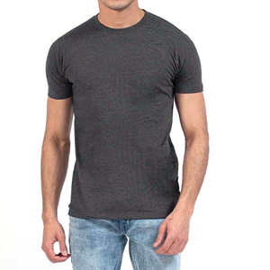 Camiseta Ligera de Algodón 100% para Hombre, Corte Regular, Manga Corta, Cuello Redondo, Color Sólido, Estilo Casual de Verano, en Oferta - Product Image 6