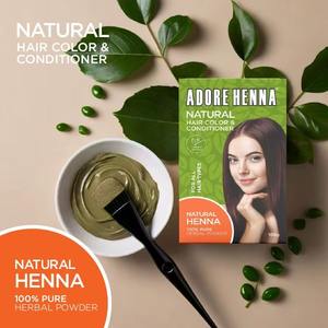 Approvisionnement direct usine : Henné Adore en poudre pure, qualité supérieure, semi-permanent pour la croissance des cheveux, soin profond, indien - Product Image 5