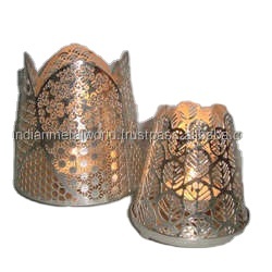 เชิงเทียนโลหะสีดำซัพพลายเออร์คำปฏิญาณของเชิงเทียนเหล็กโลหะที่ทันสมัย - Product Image 2