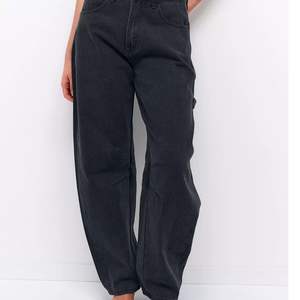 Nouveau Jean Noir Femme Coupe Ample Taille Haute Style Urbain Denim Personnalisé Vente en Gros Vintage Lavé - Product Image 4