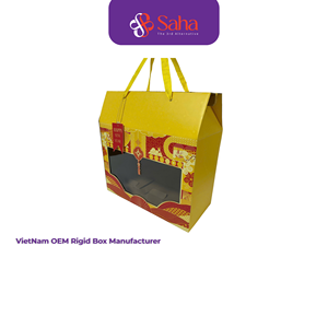 Cajas de Regalo Personalizables, Reciclables, Hechas a Mano con Materiales Biodegradables, Estampado en Relieve con Lámina Dorada, Laminación Mate, Papel Rígido - Product Image 2