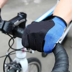 Breathable <b>Half</b> Finger Riding Gloves Anti <b>Slip</b> UV Protection Cycling Motocross Hook & Loop Closure Custom Logo Summer - Product Image 1