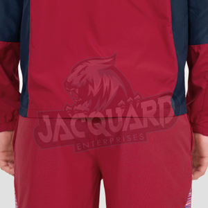 Ensemble de survêtement 2 pièces coupe-vent style le plus récent pour homme, veste courte cargo zippée en nylon et polyester, streetwear, prix de gros OEM - Product Image 1