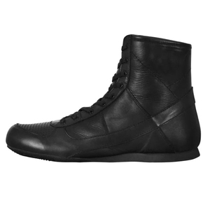 Chaussures de boxe et de lutte de haute qualité pour femmes et hommes, dessus en cuir véritable, logo/couleur personnalisés, été, toutes saisons, dernières tendances - Product Image 3