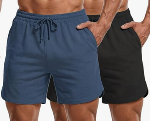 <b>Men</b> White Geometric Print Board <b>Shorts</b> High Waist Drawstring Quick Dry Casual <b>Swim</b> Trunks Pockets High Street Style Canvas - Product Image 4