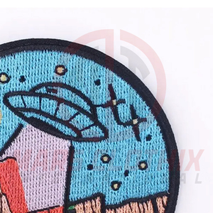 Top Seller Custom Design Woven Embroidered <b>Patch</b> Badges High Quality <b>Sew</b> Iron <b>on</b> Embroidery <b>Patches</b> for Clothing - Product Image 2